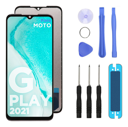 Pantalla Para Moto G Play 2021 Táctil Lcd Display Incell Ips