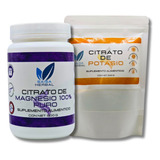 Citrato De Magnesio 500 G. Y Citrato De Potasio 500 G.