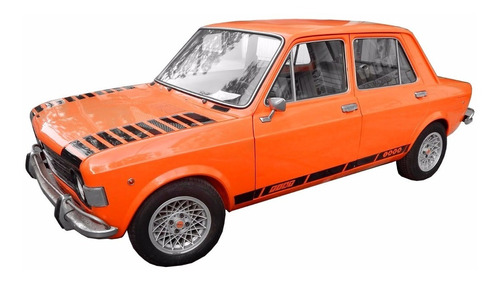 Calcomania Decoracion Fiat 128 Iava - 1972 - Decals