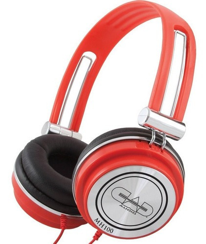 Cad Mh100 Auriculares De Estudio Cerrados Color Rojo