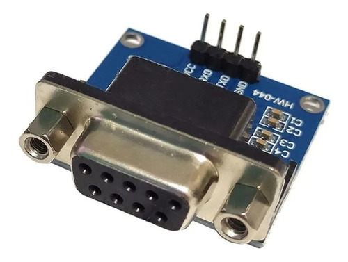 Módulo Conversor Rs232 Para Ttl Max3232 Serial Com Db9 Fêmea