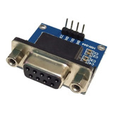 Módulo Conversor Rs232 Para Ttl Max3232 Serial Com Db9 Fêmea