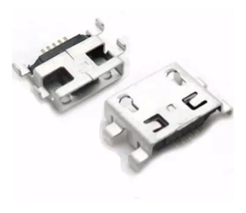 Kit 5 Conector Dock Usb De Carga P/motorola Moto G1 E Tablet