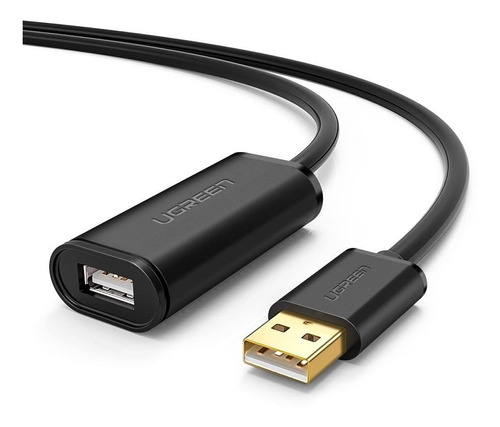 Ugreen - Cabo Extensor Usb 2.0 5m  Extensão Ativo 10319 