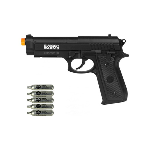 Pistola De Pressão P92 Co2 Swiss Arms 4.5mm + Co2