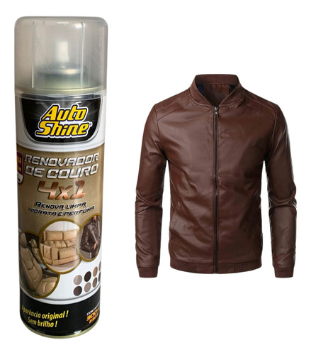 Renovador De Bancos E Roupas De Couro Autoshine 300ml