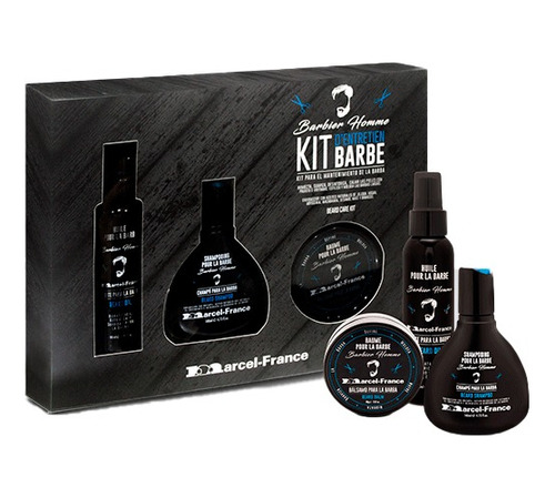 Kit Mantenimiento Barba Marcel - mL a $397