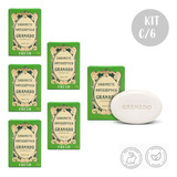 Kit C/6 Sabonetes Em Barra Vegetal 90g Antisséptico Granado