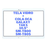 Tela Vidro Frontal Branco Sem Touch Display Tab S T805 T800