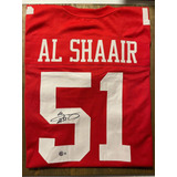 San Francisco 49ers Jersey Firmado Azeez Al-shaair #51