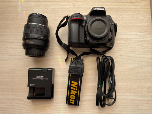 Cámara Profesional Nikon D7100 + Lente 18-55 Mm