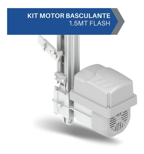 Kit Motor Portão Peccinin Basculante Flash 1,5m Rápido