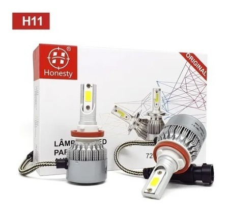 Kit Lampada Led 72w Honesty Tp9 Branca 6000k 8200 Lumens