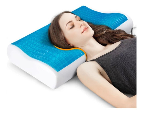 Almohada De Gel Ortopédica Cool Pillow Restform Con Funda