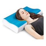Almohada De Gel Ortopédica Cool Pillow Restform Con Funda