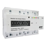 Medidor De Consumo Trifasico 60a 3x220v Luz Tension