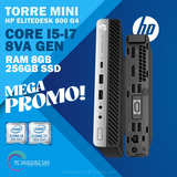 Torre Mini De Escritorio Hp Intel Core I5 8va