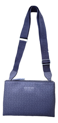 Bolsa Guess Factory Sv918676 Gris Oscuro Original Casual Dam