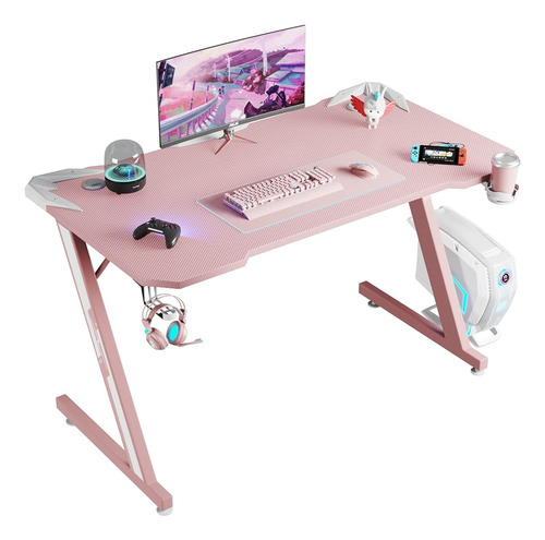 Shahoo Pc Gaming Desk 44 Pulgadas En Forma De Z Superficie D