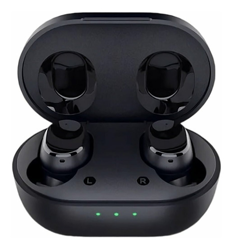 Audífonos In-ear Gamer Inalámbricos Htc True Wireless Earbuds 2+ Tws5 Carbon Black Con Luz Led