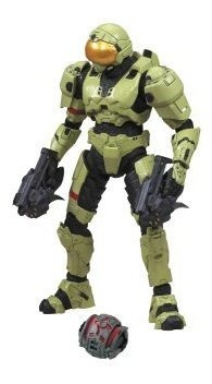 Figura Spartan Soldado Seguridad Halo 2009