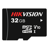 Hikvision Memoria Micro Sd Hs-tf-l2/32g/p 32gb V10 Clase 10 Para Videovigilancia