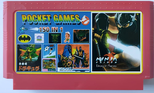 Cartucho Fita Multi Jogos Nes Nintendinho Famicom 60 Pinos