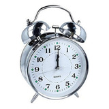 Reloj Campana Metal Retro Antiguo Clasico Despertador Fuerte