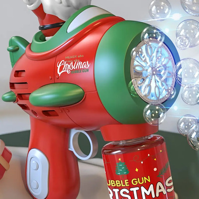 Pistola De Burbujas Eléctrica Para Regalo Navidad Para Niños