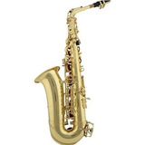 Knight Jbass-200gl Saxo Alto Laqueado Con Estuche Semi Rigid