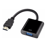 Cabo Adaptador Conversor Hdmi Para Vga P/tv Ps3 Pc Notebook