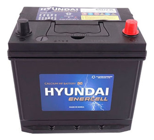 Bateria Auto 60ah 450 Cca Hyundai Con Pestaña (-)(+) 