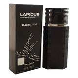 Edt De 3.3 Onzas Lapidus Black Extreme, Para Hombre, En