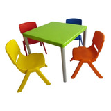 Mesa Infantil Andy + 4 Sillas Andy Multicolor