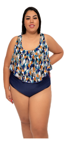 Biquíni Sunquíni Retrô Plus Size Maiô Plus Size Extra Grande