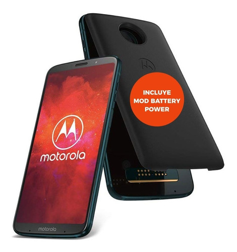 Celular Motorola Moto Z3 Play 64gb Xt-1929 Mod Power Edition