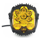 Faro Redondo 5 Pulgadas Ámbar Off Road Jeep Led Cree 50w