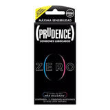 Condones Prudence Zero 3 Pz Doble Lubricacion Extra Delgado