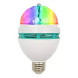 Lampara De Luces Led Foco Giratorio 3w Rgb 3 Colores Fiesta