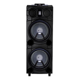 Torre De Som Gradiente Black Bass 12 Preta Gdb12m  Bivolt