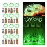 Luces Para Botellas Luz Corcho Tira Led 3m 30led 12piezas