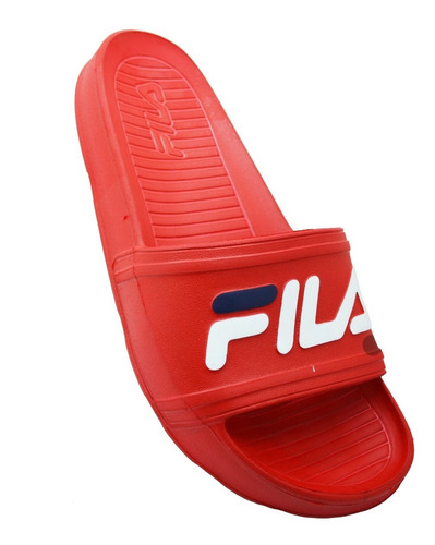 Sandalia Fila Sleek Slide Lt 1sm00822-616 Fred/wht/fnvy