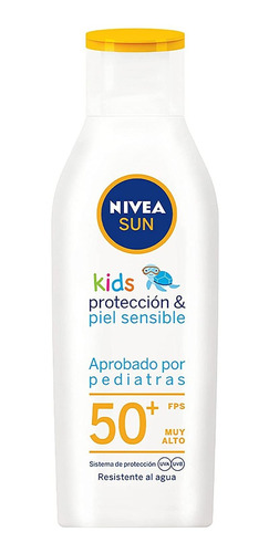 Crema Bloqueador Solar Nivea Sun Protect & Sensitive Kids 