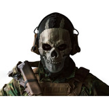 Máscara Realista 2call Of Duty Mw2 Skull Ghost Headgear Cos