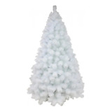 Árvore De Natal Pinheiro Branca Luxo 1,20m 170 Galhos A0112b