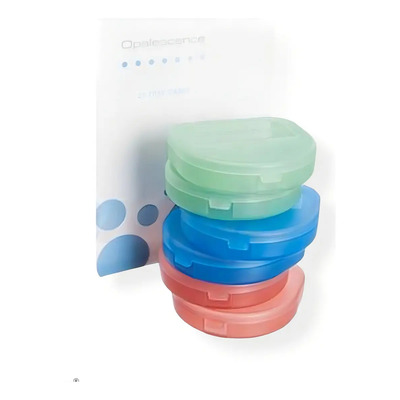 Portaguarda Dental Ortodoncia Azul Plástico Para Guarda Acetatos 30pzas | Envío gratis
