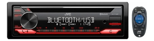 Auto Estéreo 1 Din Jvc Kd-t712bt Cd Usb Aux Bluetooth