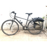 Bicicleta Híbrida Trek Fx 7.1 + Parrilla Y Alforja. Liviana