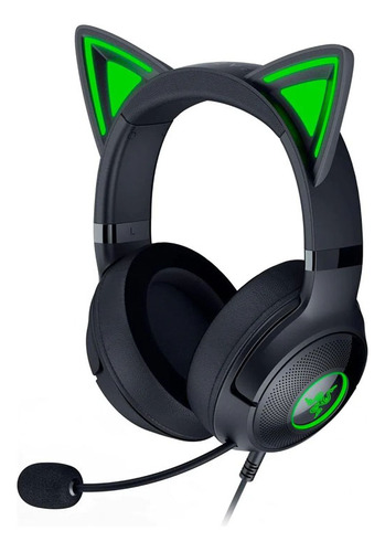 Audífonos Gamer Razer Kraken Kitty V2 Usb Negro