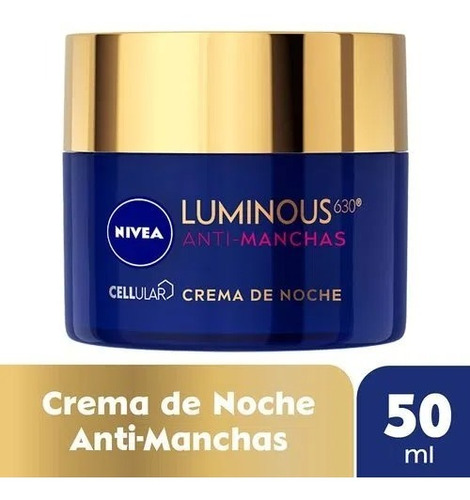 Nivea Crema Antimanchas Noche Luminous 630 X 50ml